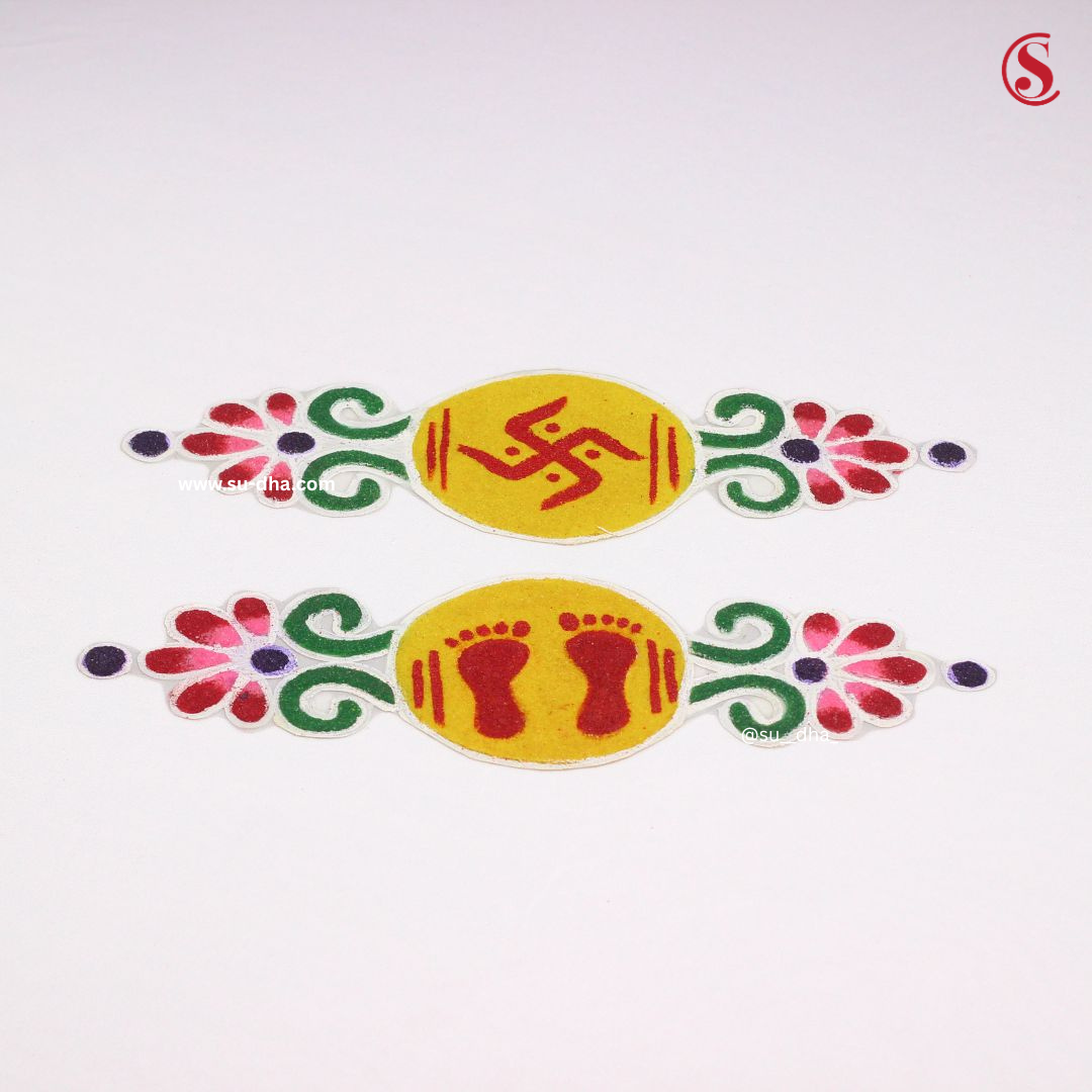 Devghar Rangoli by Sudha Bags 4