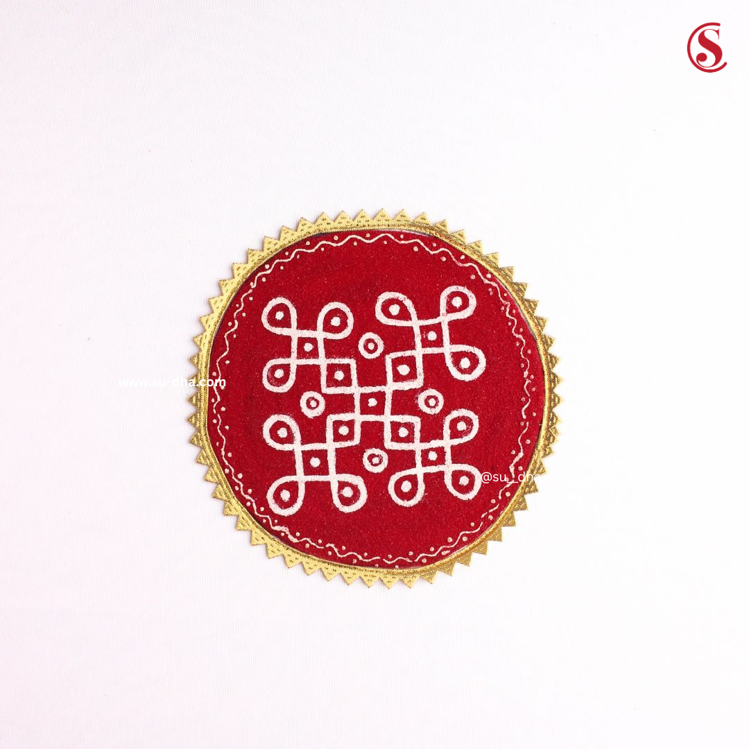Rangoli by Sudha Bags 7 x 7 - 1