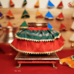 Chanderi Kalash Vastra by Sudha