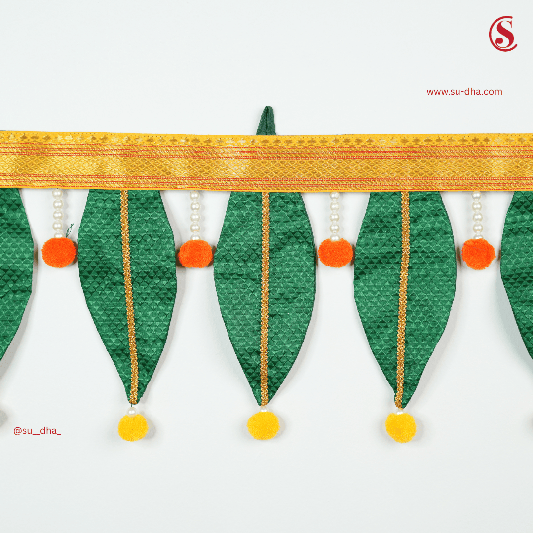 Leaf Latkans Torans by Sudha 47